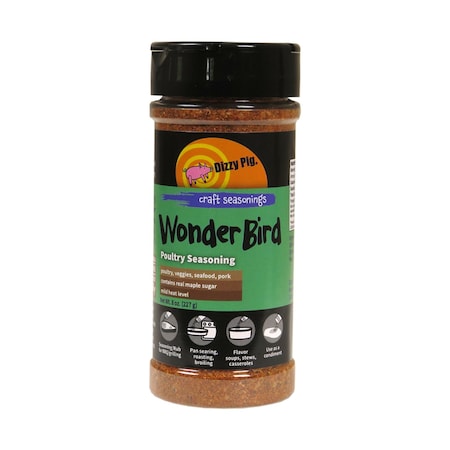 Dizzy Pig Dizzy Pig Wonder Bird Tangy/Citrusy BBQ Rub 8 oz DP-WB-8